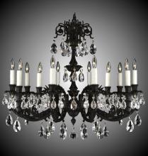 American Brass & Crystal CH2005-A-05S-ST - 12 Light Chandelier